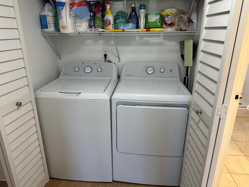 Washer and Dryer