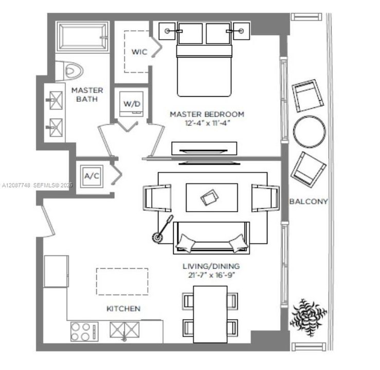 For Rent: $3,200 (1 beds, 1 baths, 609 Square Feet)