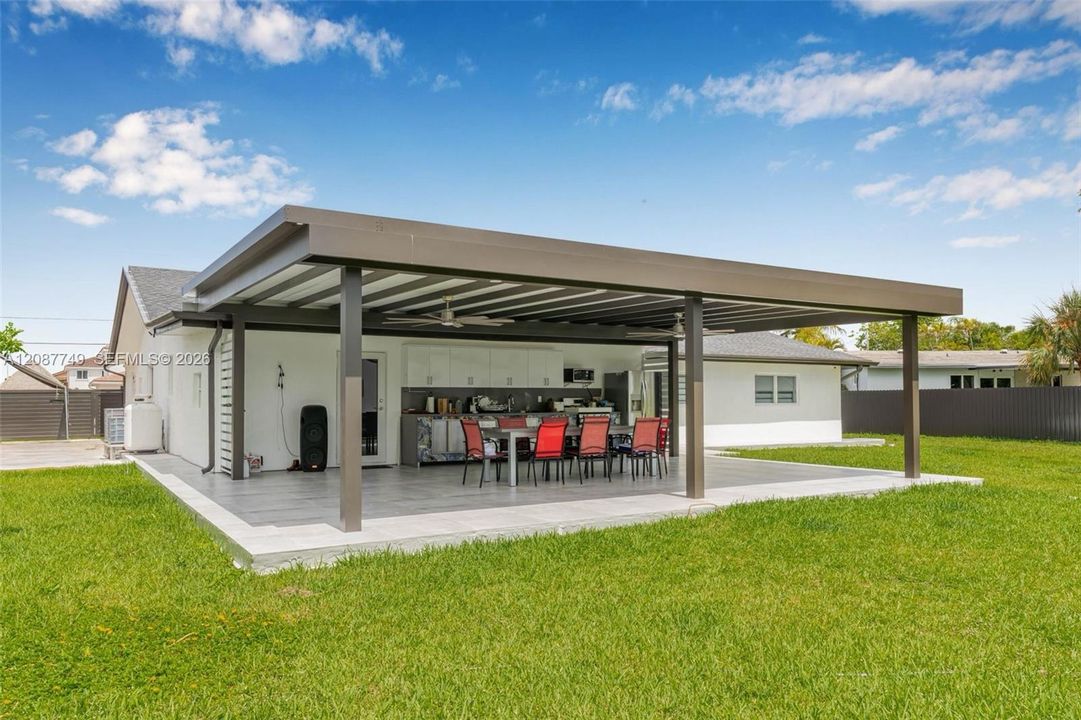 Excellent outside area for enjoyment