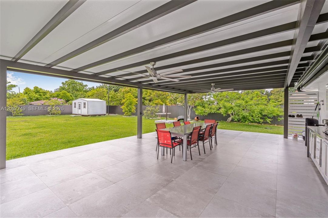 Excellent outside area for enjoyment
