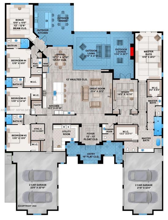 На продажу: $3,500,000 (2.25 acres)