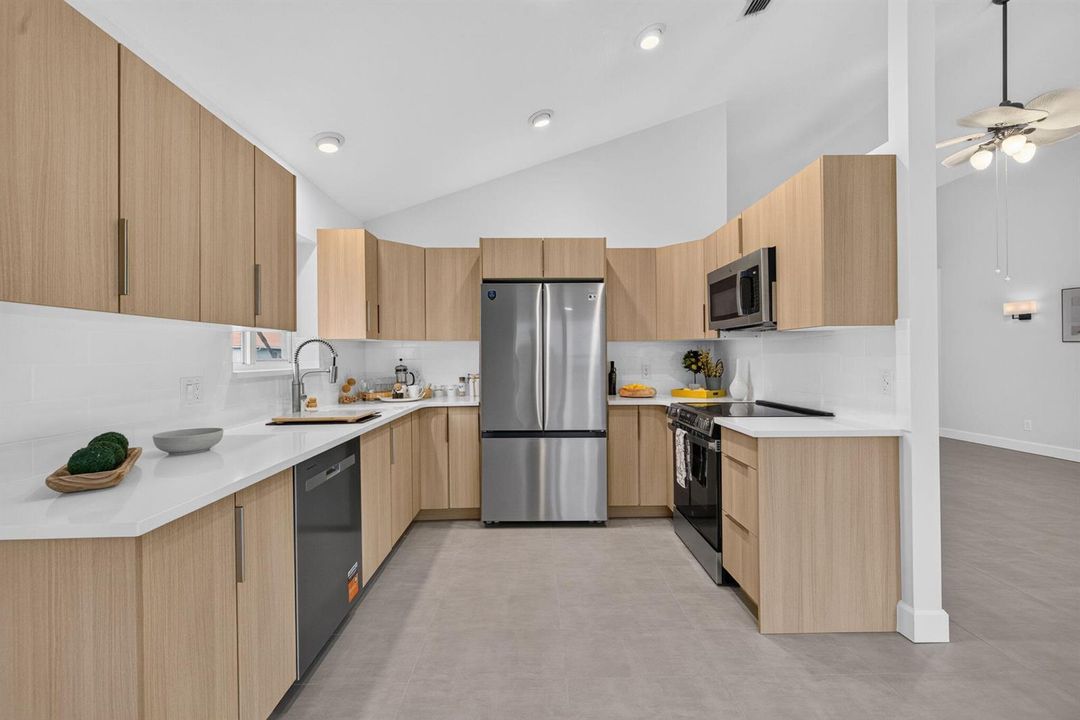 open kitchen