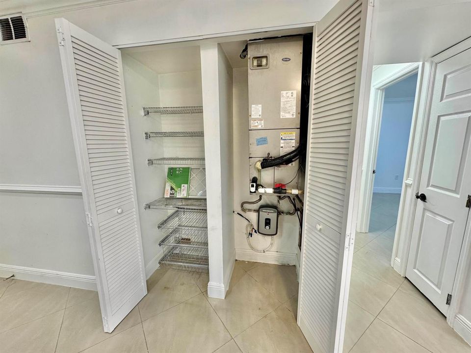 Newer Water Heater, Ample Storage Space