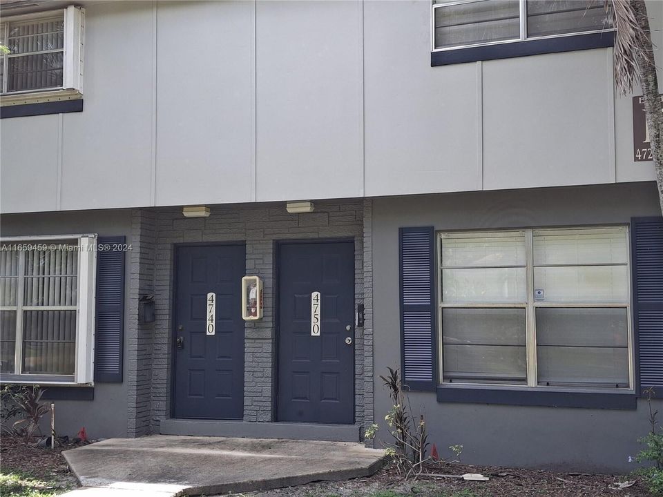 front entrance
