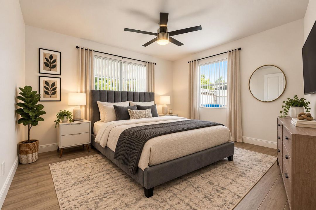 AI Staged Bedroom 1