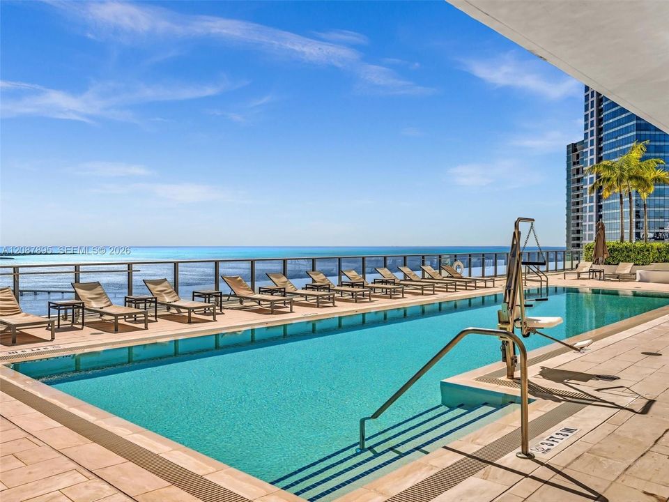 Heated Rooftop Pool