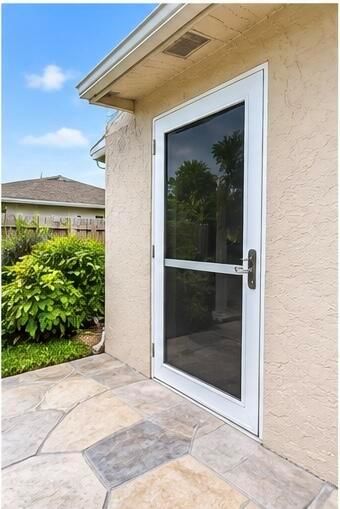 Back door