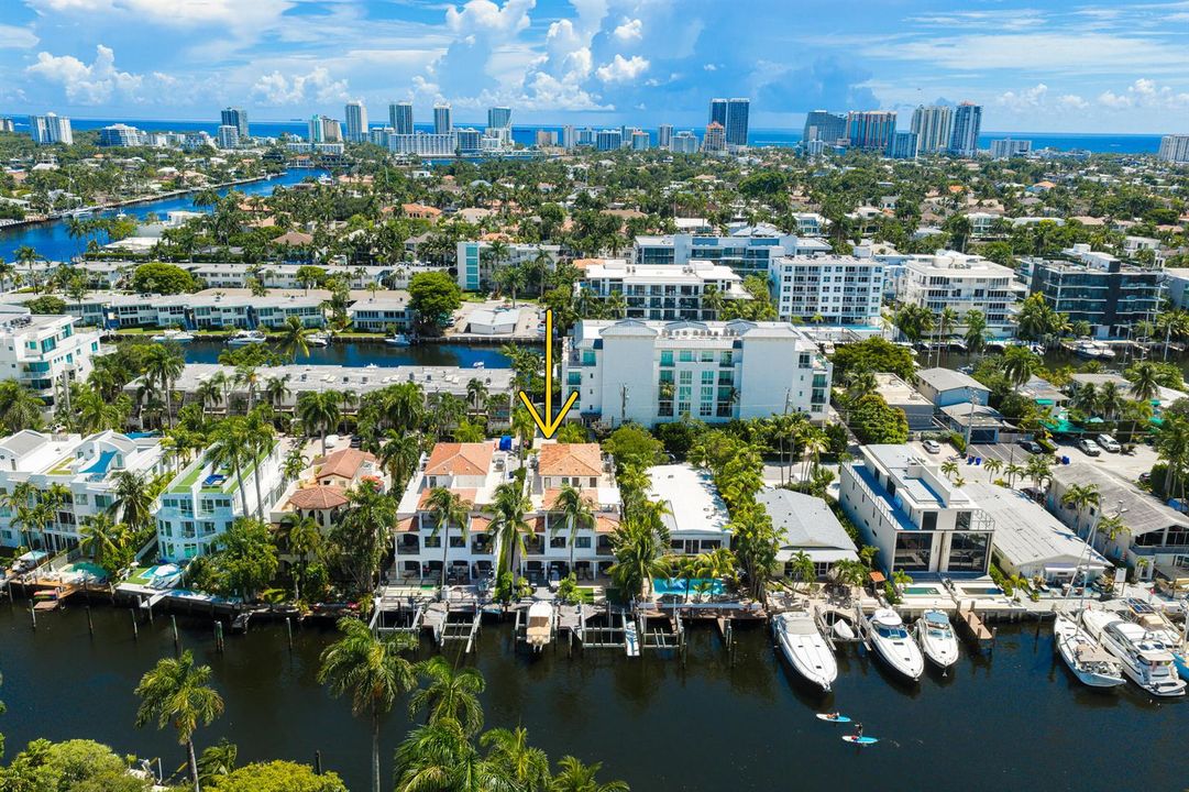 East toward A1A and Beaches