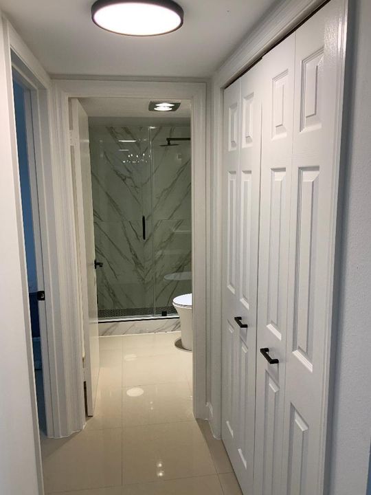 Guest bedroom hall closet