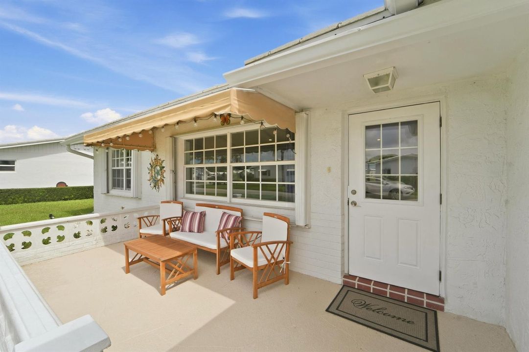 Large Front Patio