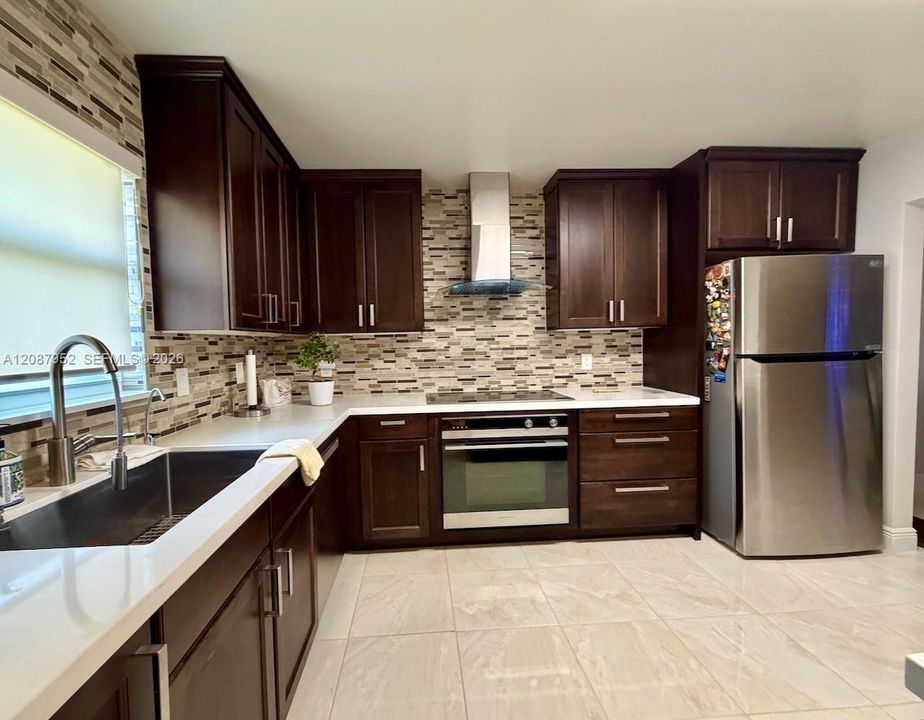 New oven and hood