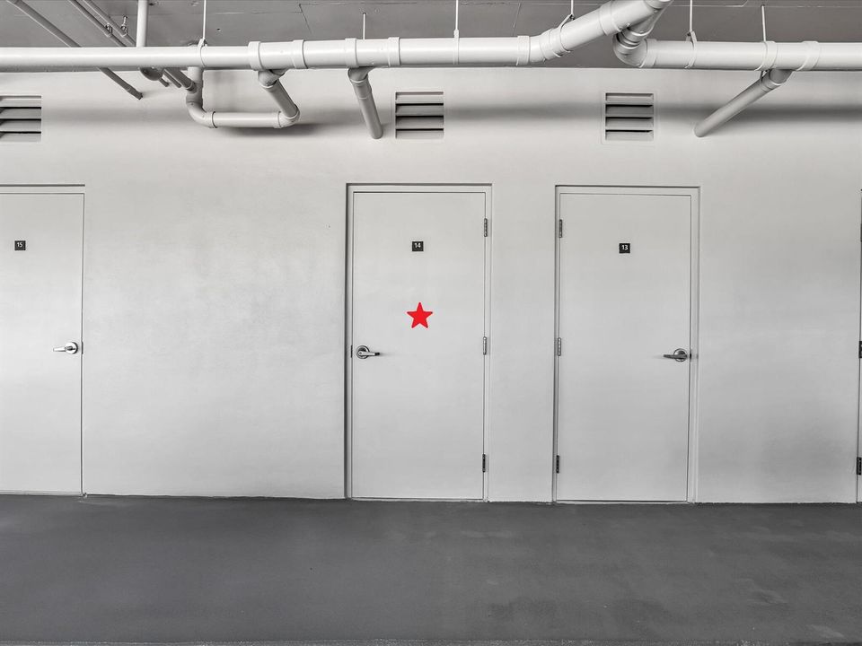 Assigned Storage Closet 14