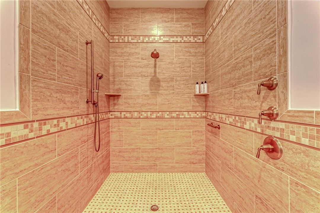 Large shower