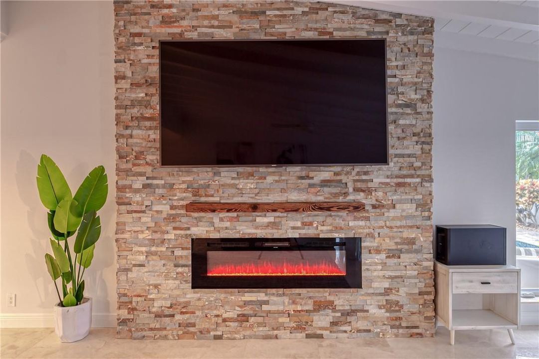 Fire place accent