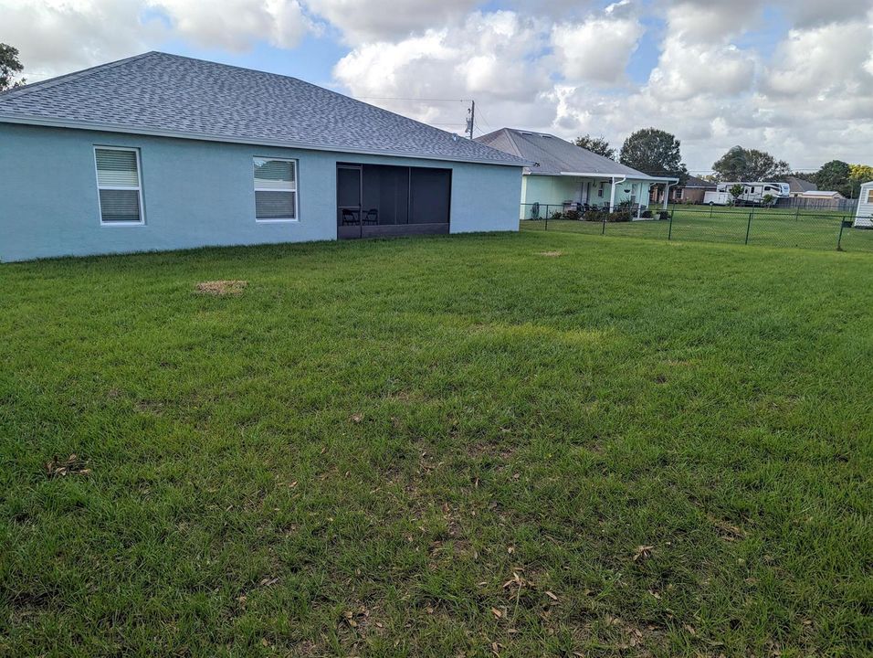 BACK YARD