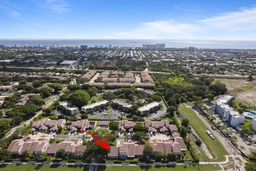 Aerial Neighborhood View