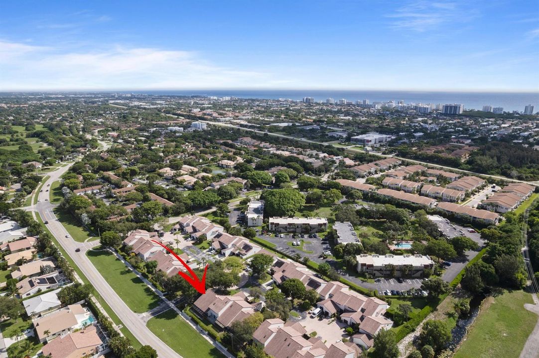 Aerial Neighborhood View
