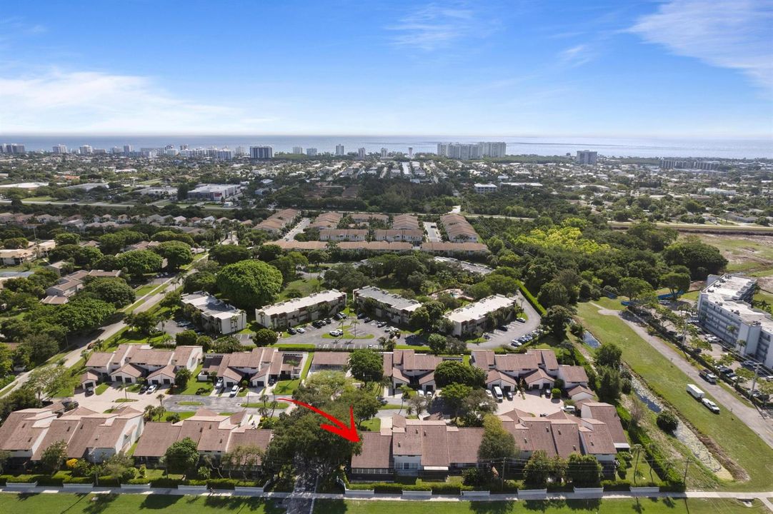 Aerial Neighborhood View