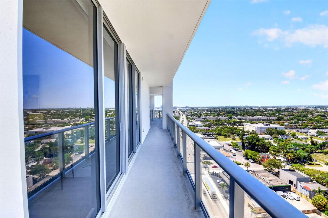 Second and third bedroom balcony
