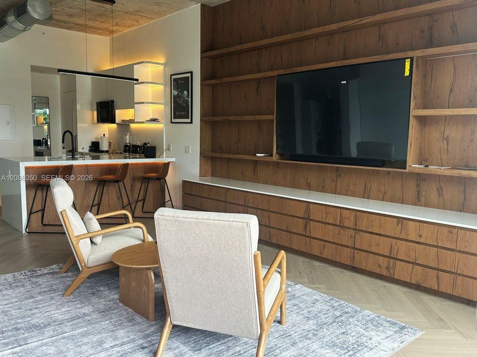 Minimalist Open Floor Plan with Plenty of Storage