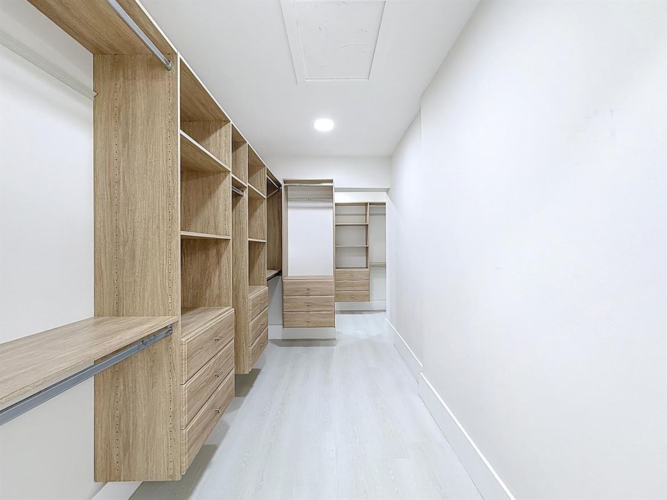 Walk In Primary Closet