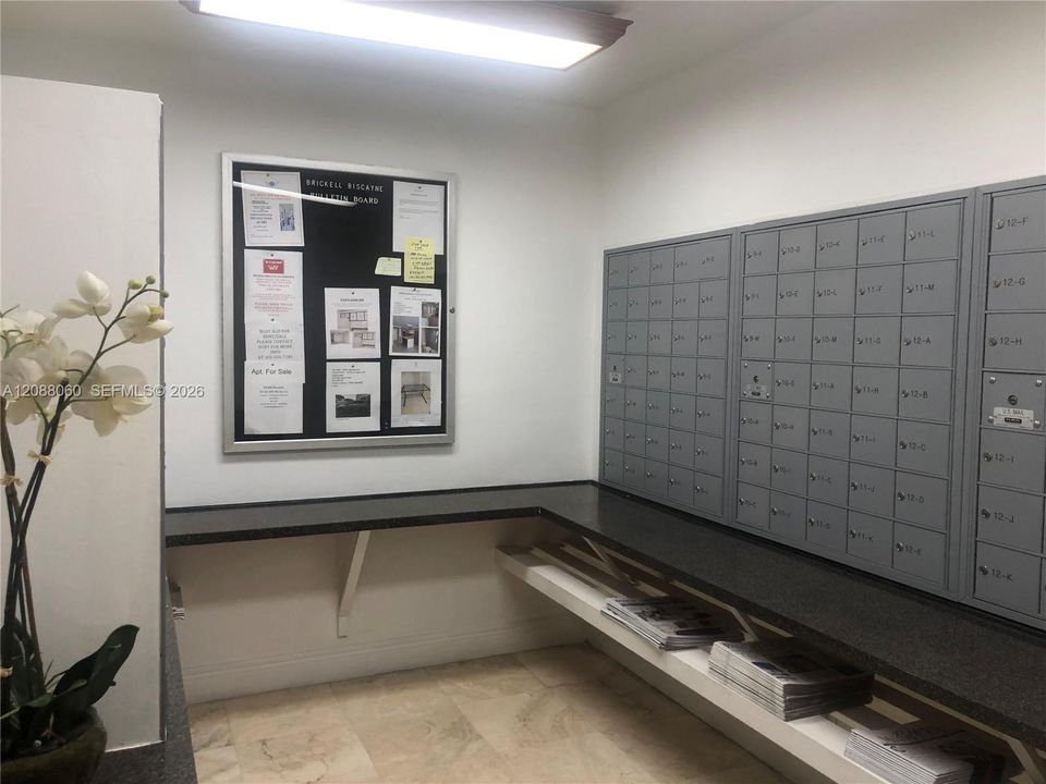 Mail room