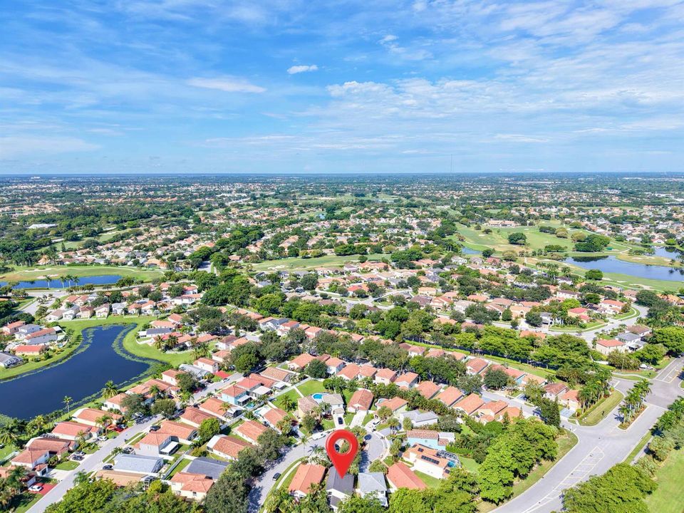 Panoramic to West