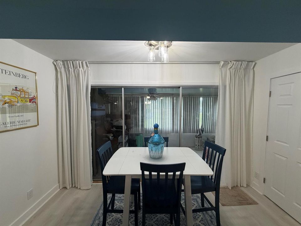 Rear of living room