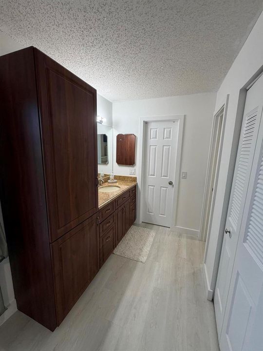 Master dressing area