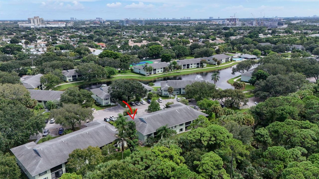 Aerial over PBG