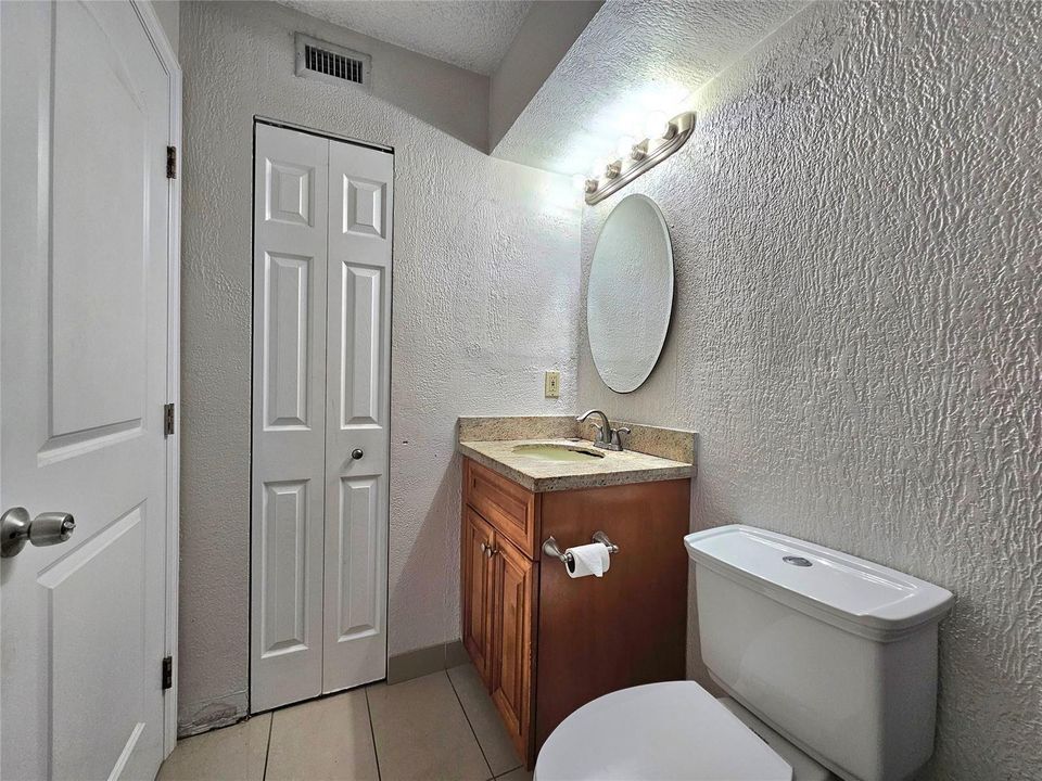 LINEN CLOSET IN BATHROOM