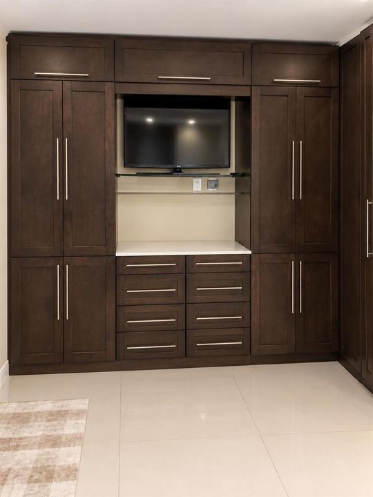 bedroom built in cabinet