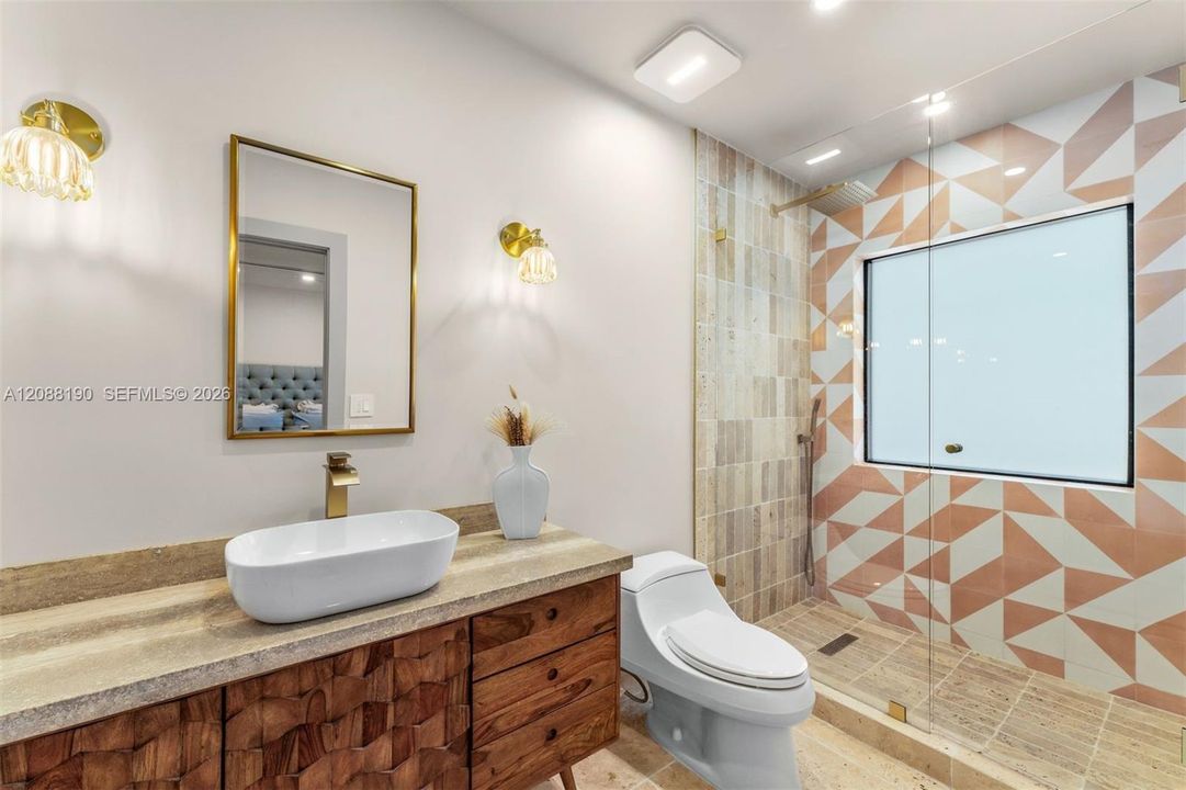 En-suite.
