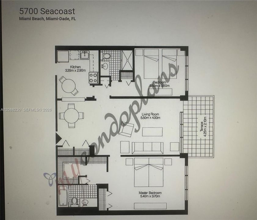 For Sale: $389,000 (2 beds, 2 baths, 1030 Square Feet)