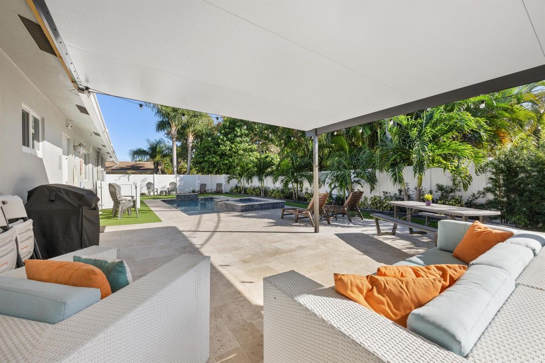 Pool area