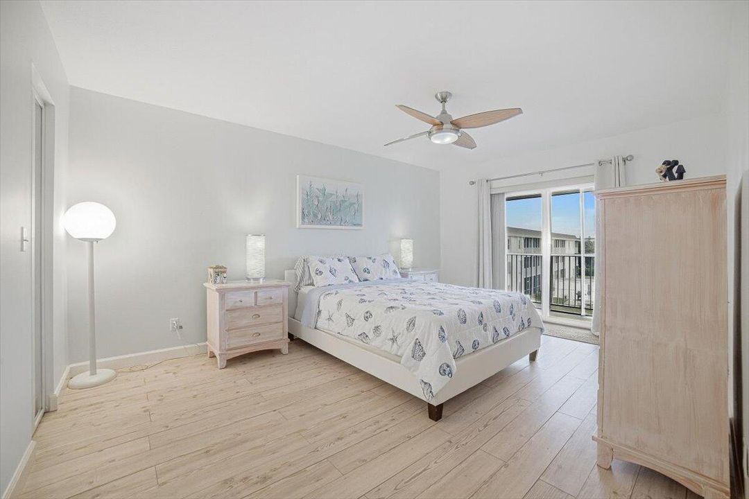 Master Bedroom with Slider to Balcony