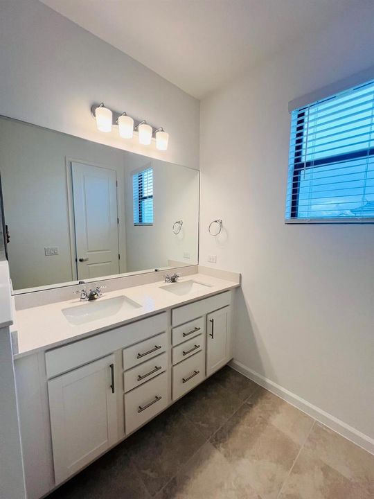Master Bath Double Sink