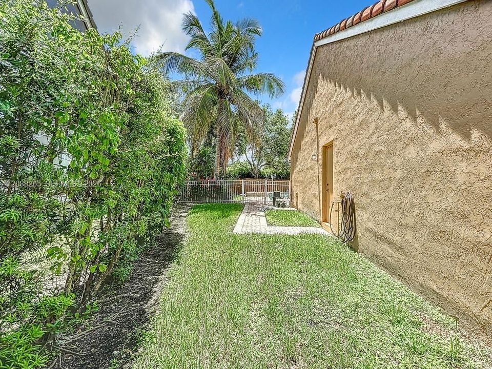 Side of house
