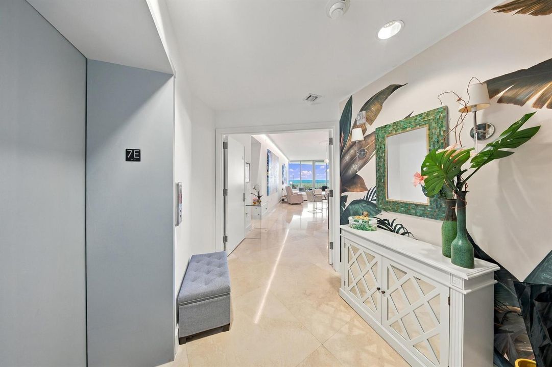 Private Elevator Entry Way