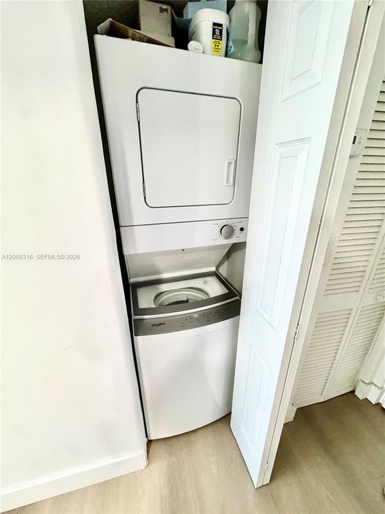Washer & Dryer in-unit