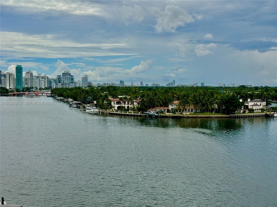 View from balcony