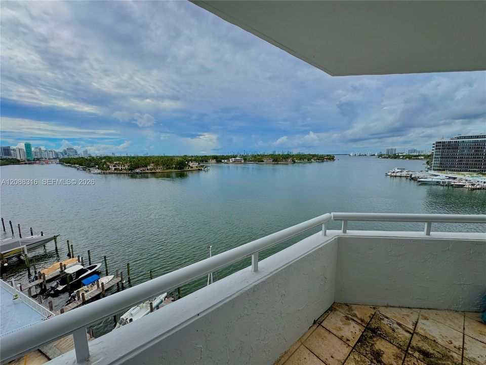 View from balcony