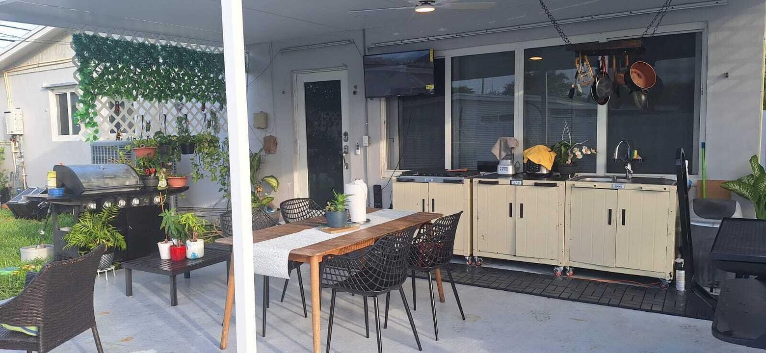 Outside Kitchen