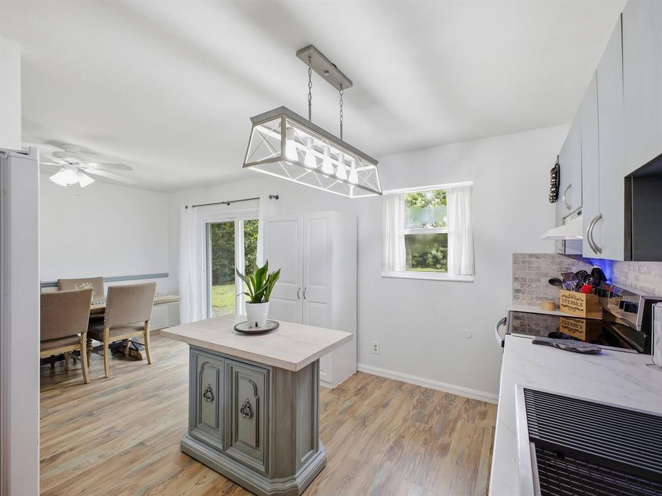 Kitchen to Dining