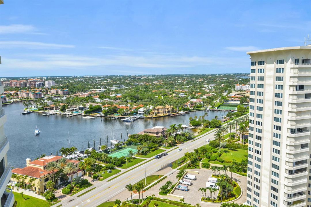 Lake view from patio