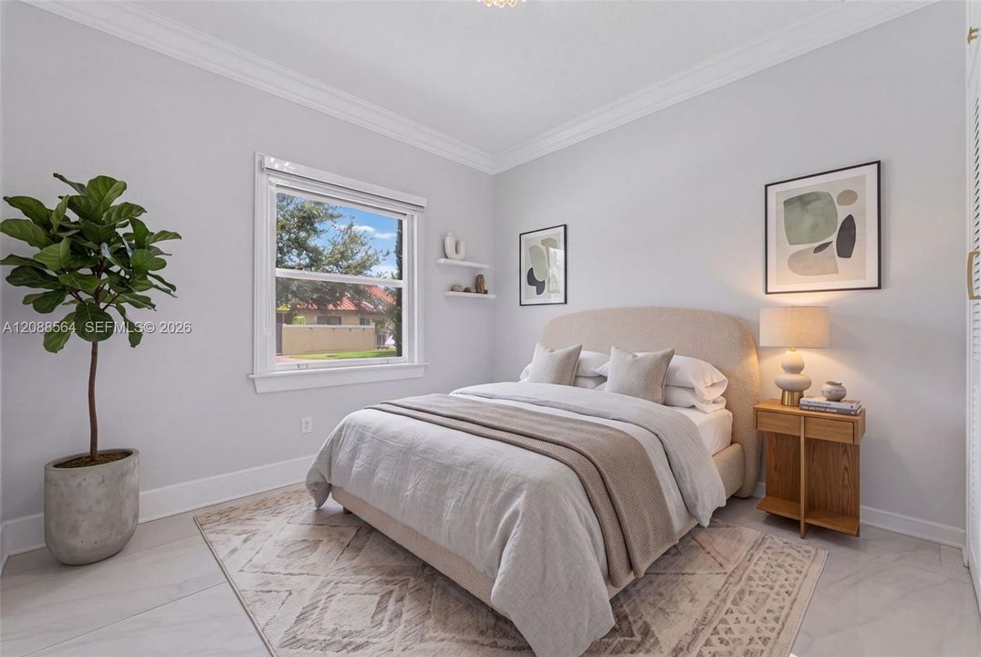 Virtually Staged- Bedroom 2