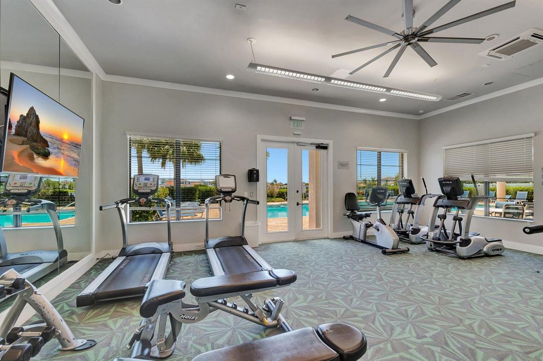 fitness center