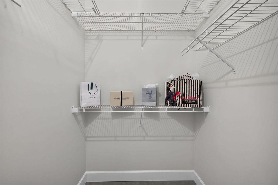 1st walk in closet