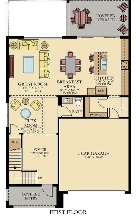 1st fl plan