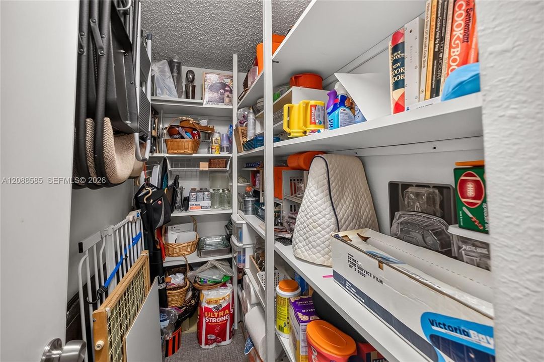 Hallway pantry